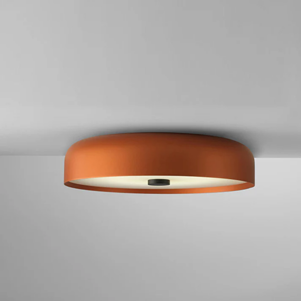 Wool Retro Ceiling Lamp | Flush Mount Ceiling Light with Dimmable LED | Nordic Minimalist Design for Cozy Interiors