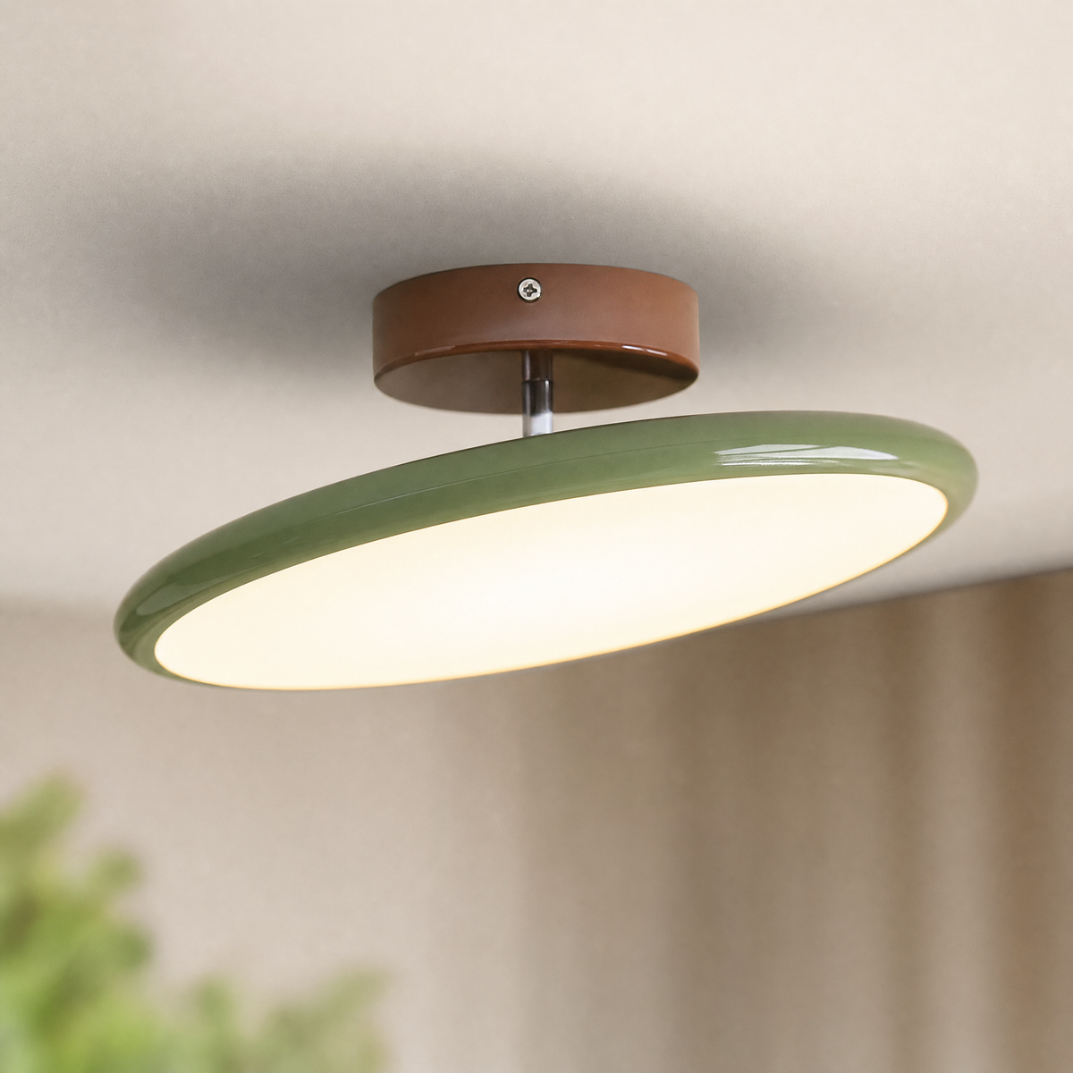 Integrated LED, only 9 cm deep