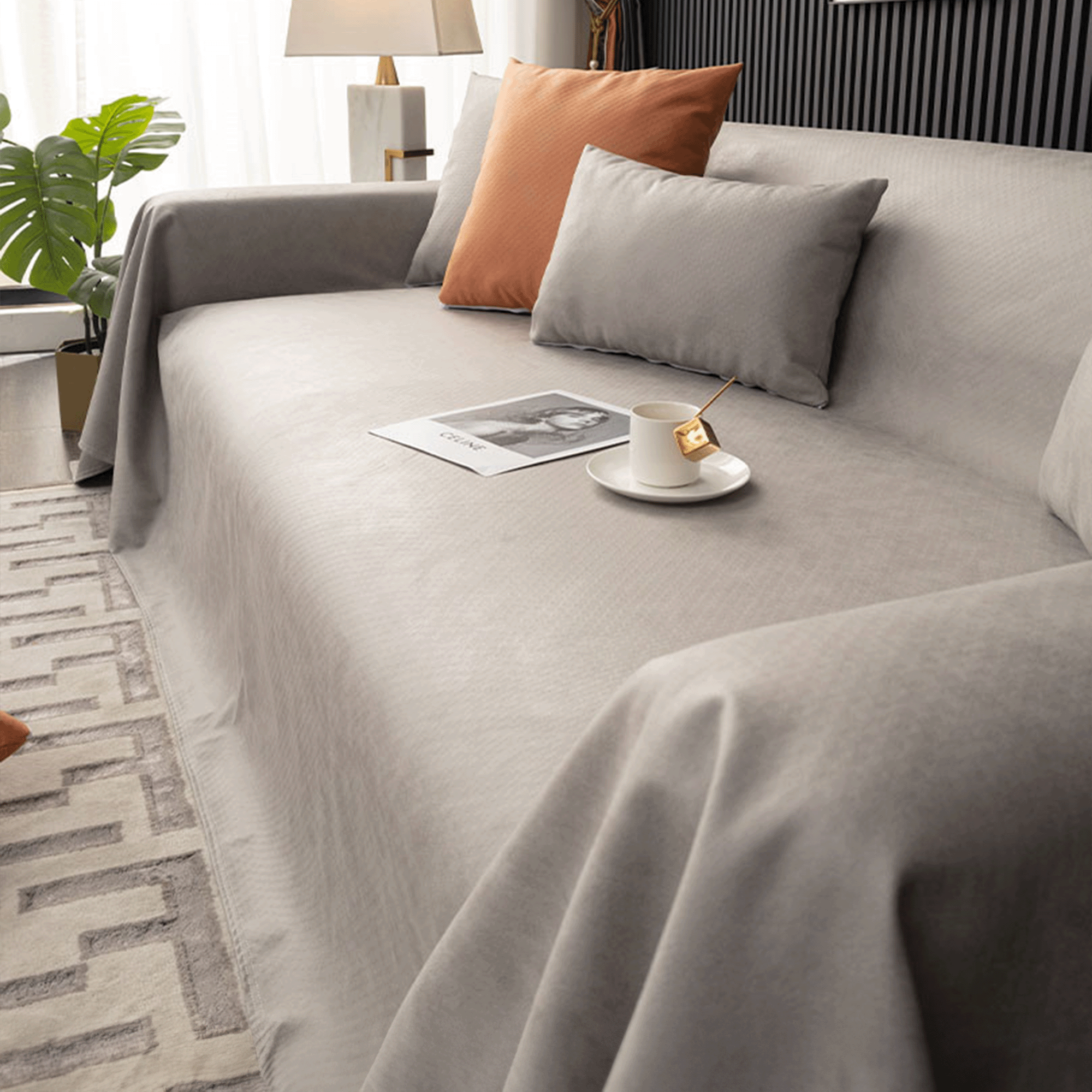 Waterproof Anti Slip Scratch Resistant Sofa Cover for Pet Homes