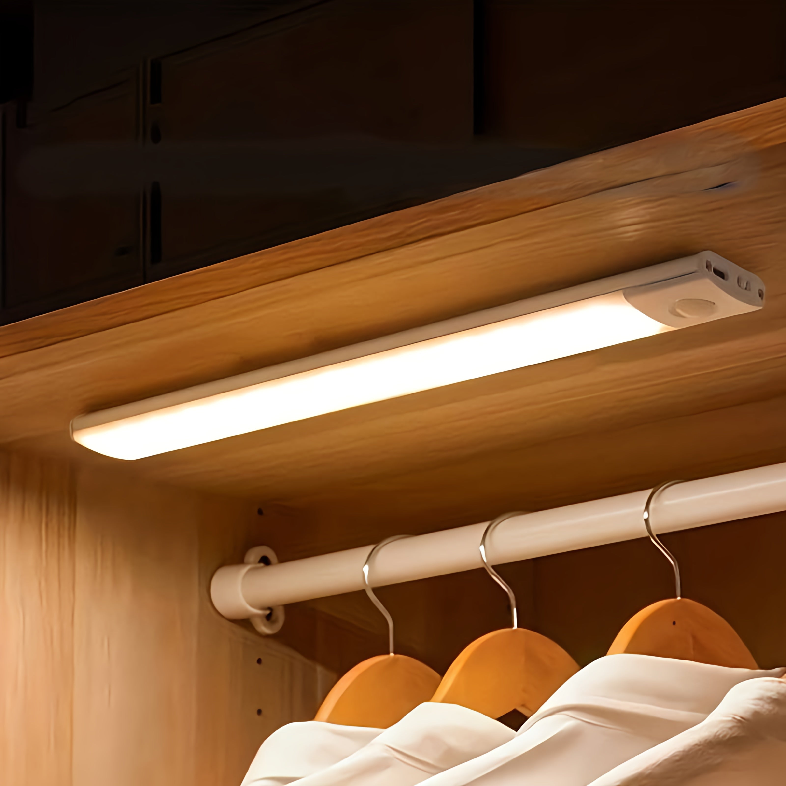 LED Motion Sensor Light Rechargeable Cabinet Under Cabinet Lamp