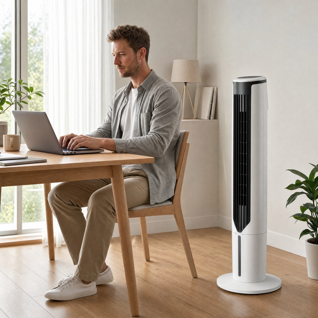 Windowless Portable Air Conditioner, Quiet, Rolling Wheels