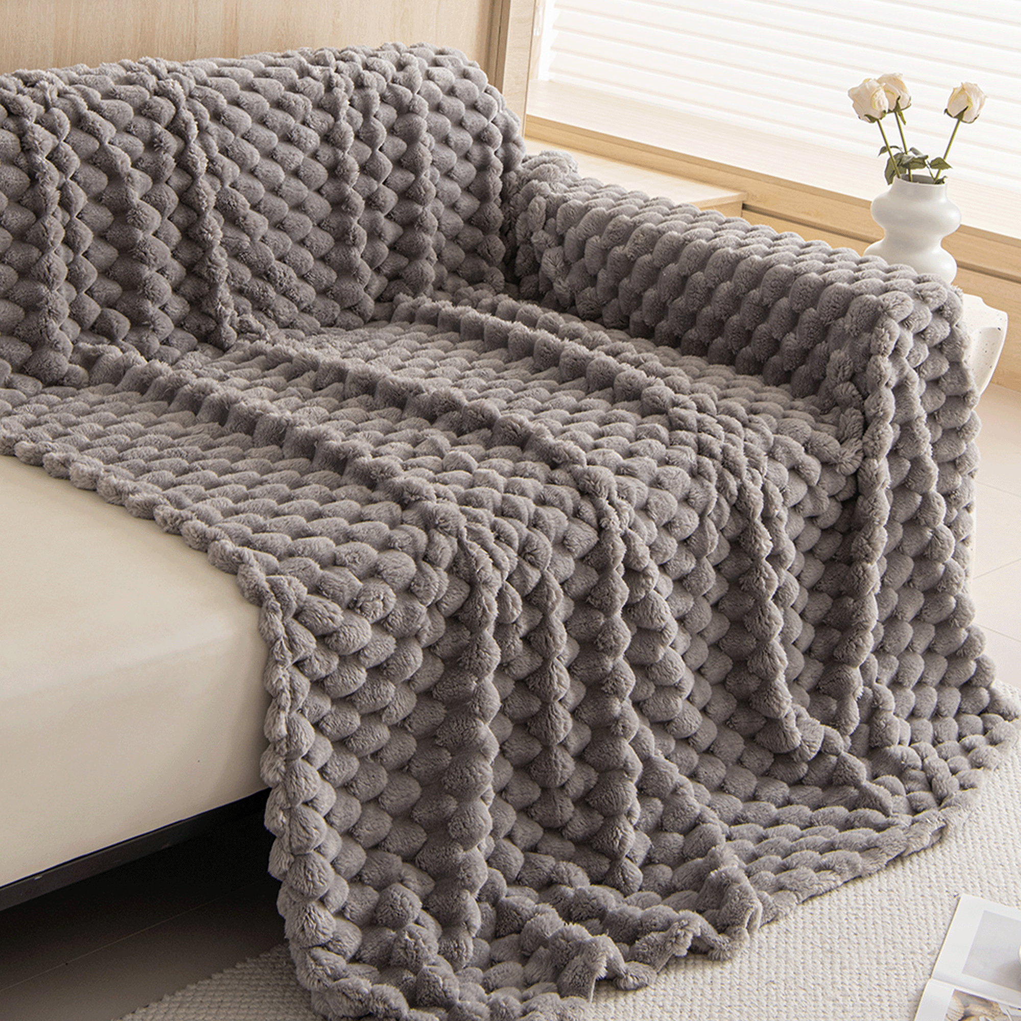 Cozy Chic Pet Friendly Sofa Cover for Soft Everyday Comfort