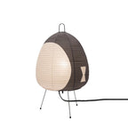Japanese Rice Paper Table Lamp Retro Wabi Sabi Design