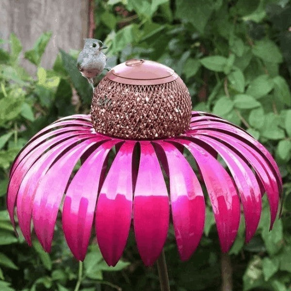 Coneflower Bird Feeder for Garden Outdoor Bird Feeding
