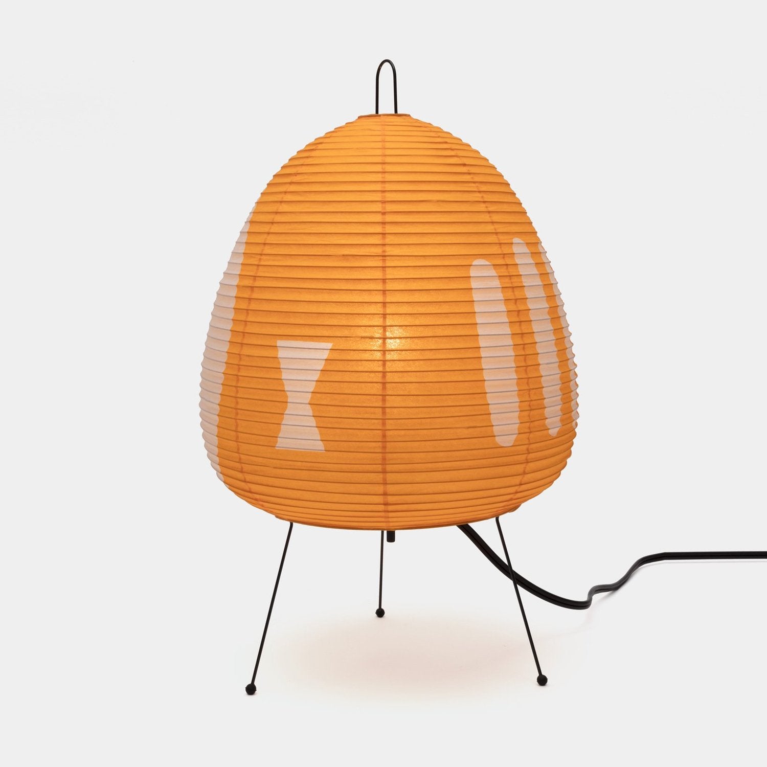 Japanese Rice Paper Table Lamp, Wabi Sabi Retro Design, Warm Bedside Light