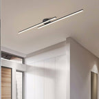 Modern LED Ceiling Lamp Aluminum Semi Flush Mount Light