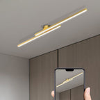 Modern LED Ceiling Lamp Aluminum Semi Flush Mount Light