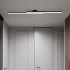 Modern LED Ceiling Lamp Aluminum Semi Flush Mount Light