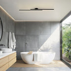 Modern LED Ceiling Lamp Aluminum Semi Flush Mount Light