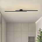 Modern LED Ceiling Lamp Aluminum Semi Flush Mount Light