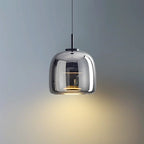 Modern Glass Pendant Light LED Hanging Ceiling Lamp