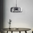 Modern Glass Pendant Light LED Hanging Ceiling Lamp