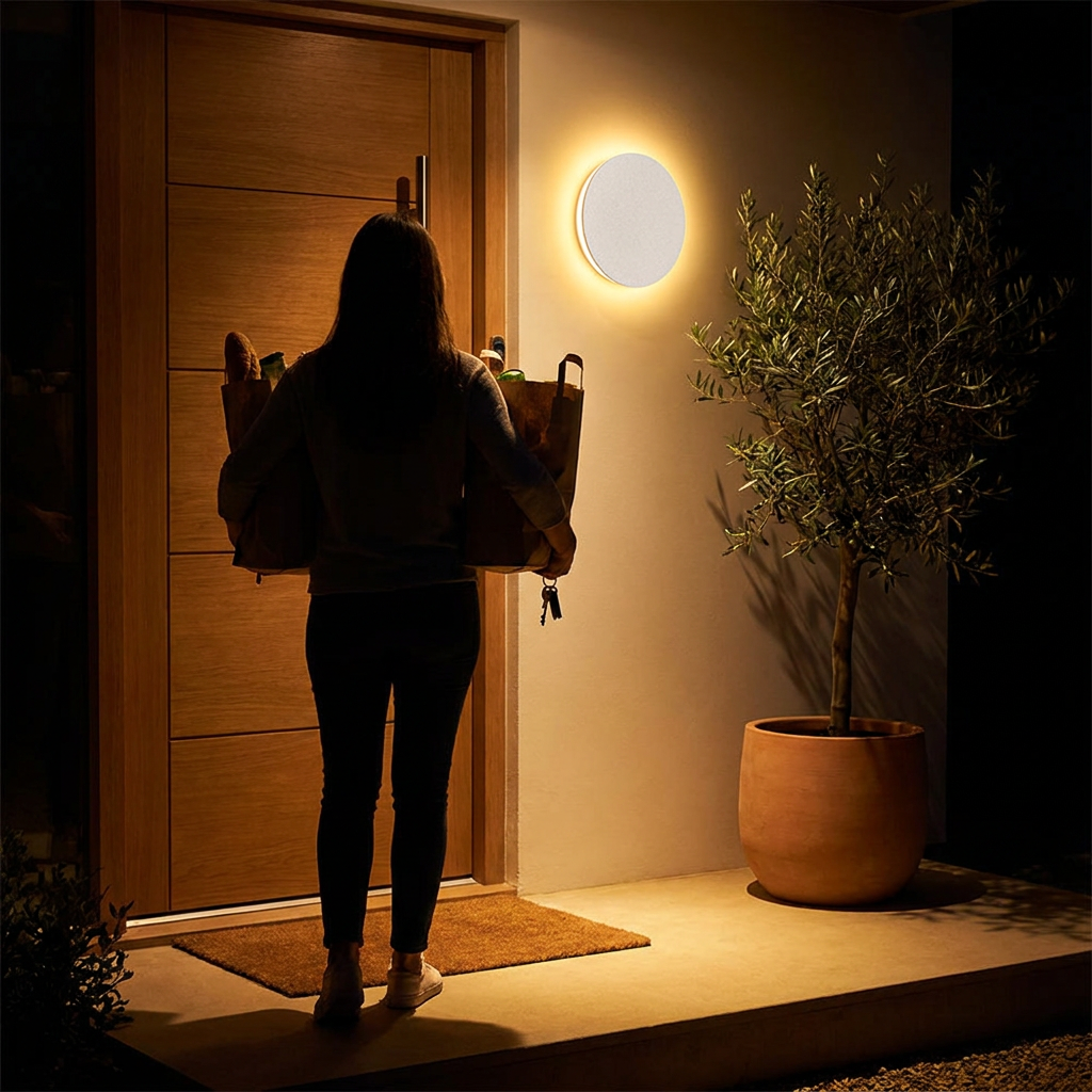 Lights Up When You Arrive