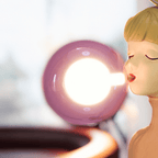 Glass Bubble Accessory Replacement Shade For Bubble Girls Lamp