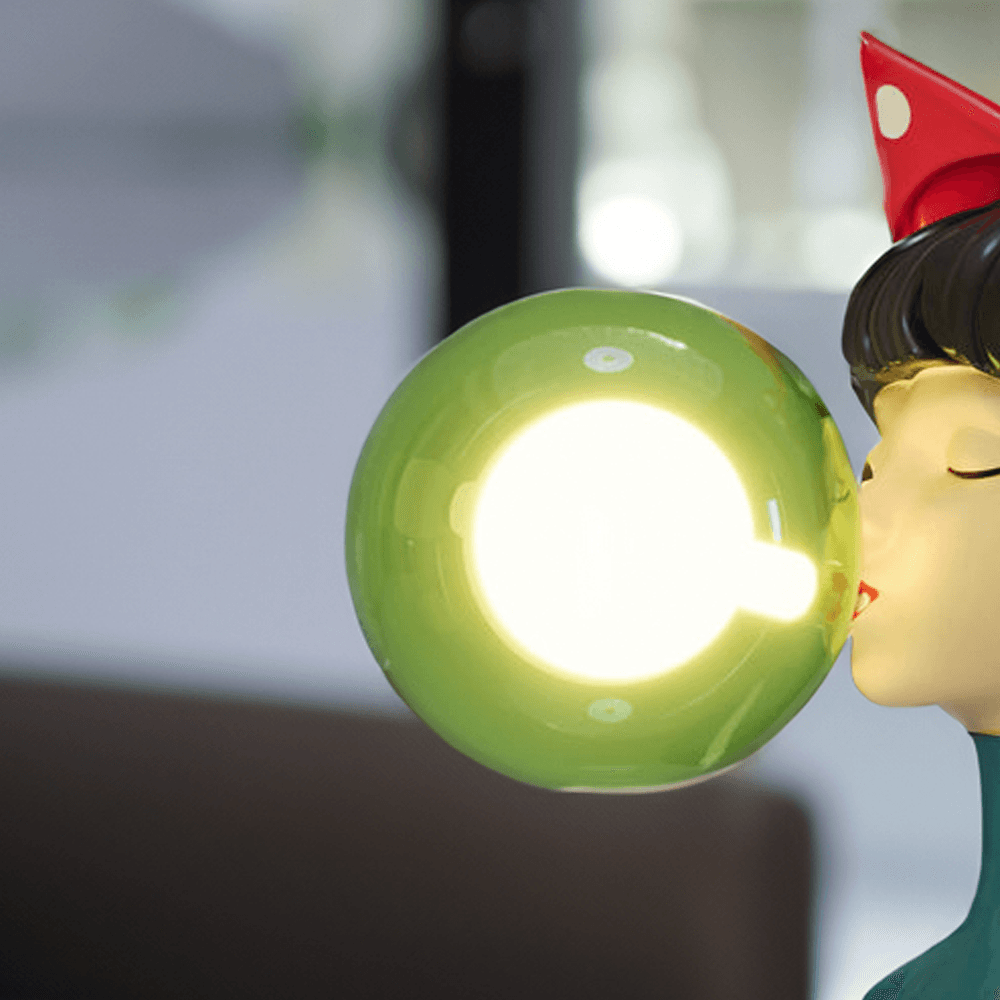 Glass Bubble Accessory Replacement Shade For Bubble Girls Lamp