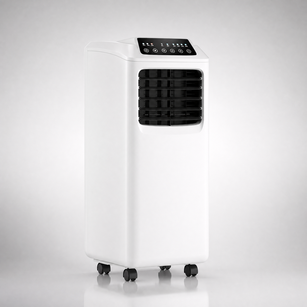 Portable Air Conditioner, 9000 BTU & Dehumidifier, Compact