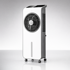 Evaporative Air Cooler, 12-Hour Timer & Remote, Quiet