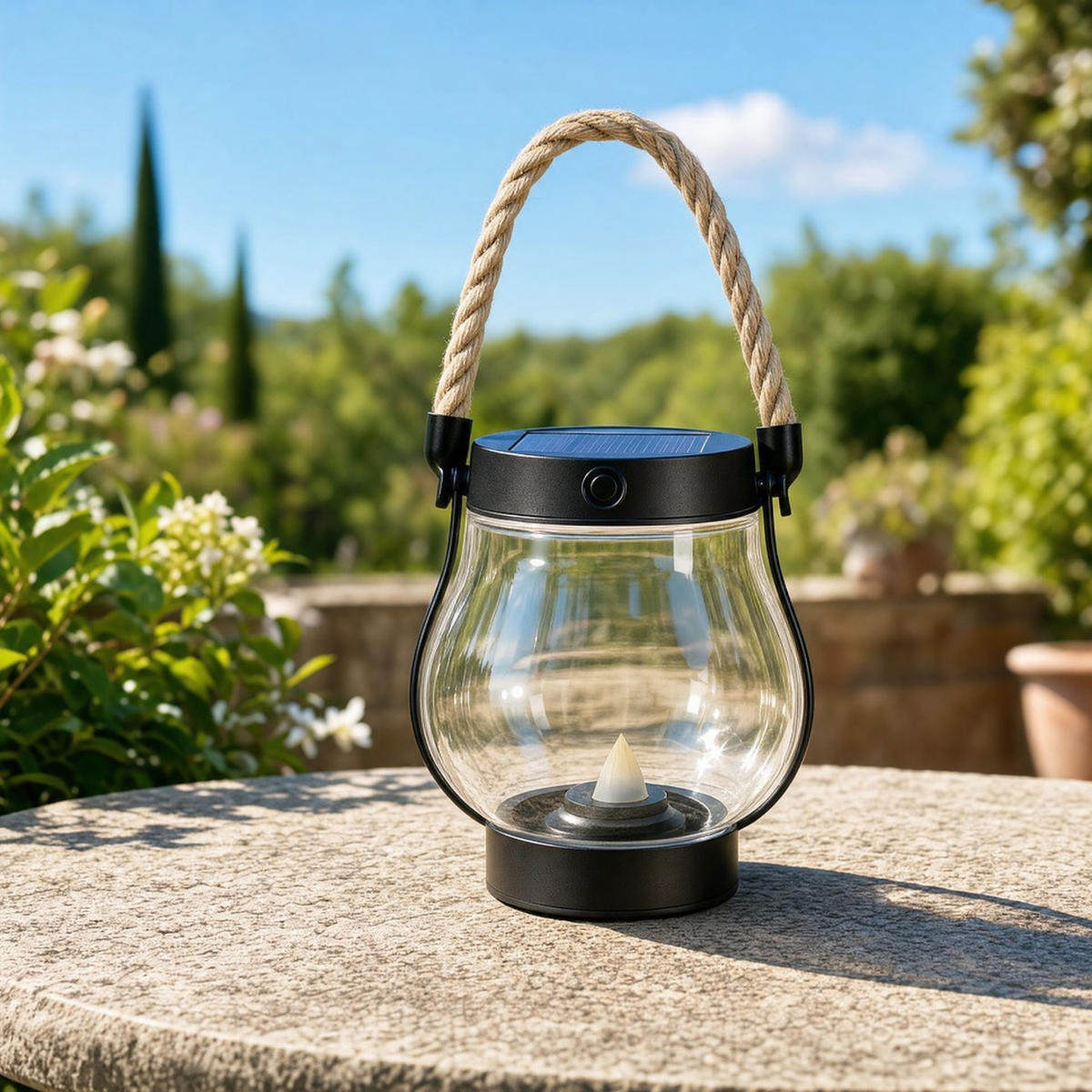 Sun-Powered, With a Backup Plan