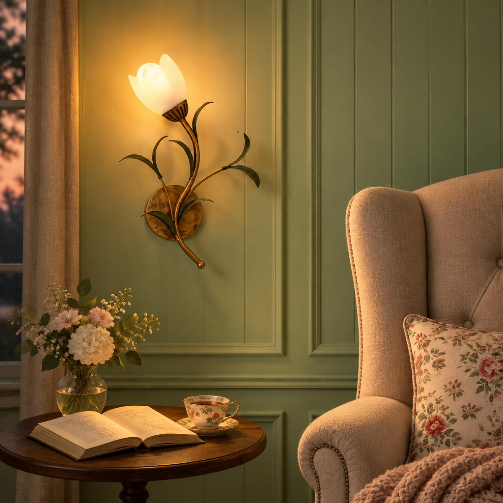 A Soft French Glow — Bulb Included