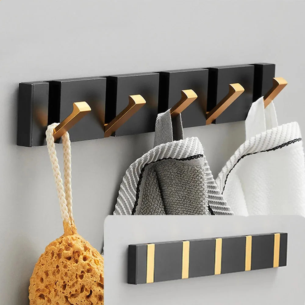 Foldable Wall Hook Minimalist Stainless Steel Wall Hanger