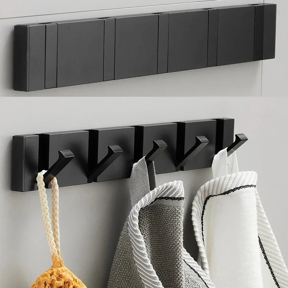 Foldable Wall Hook Minimalist Stainless Steel Wall Hanger