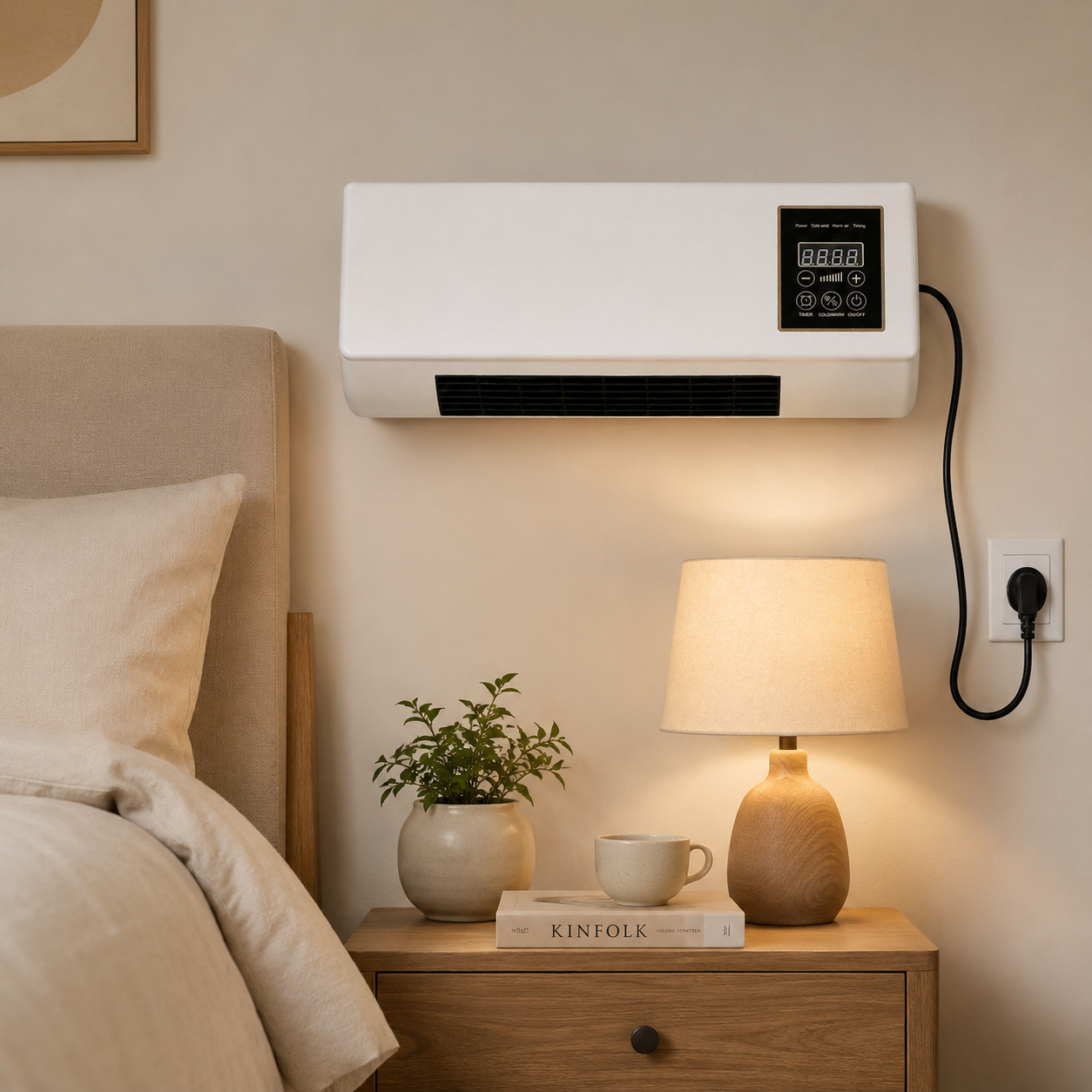 Wall-mounted air conditioner dimensions 55 x 24 x 12 cm