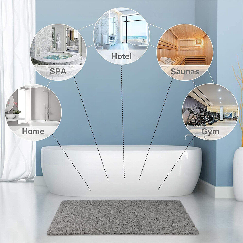 Non Slip Shower Mat Hygienic Quick Dry Bath Mat