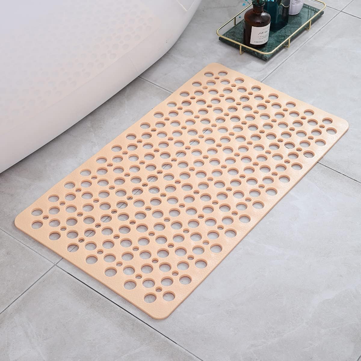 Non Slip Shower Mat Hygienic Bath Mat With Suction Cups