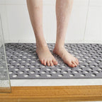 Non Slip Shower Mat Hygienic Bath Mat With Suction Cups