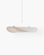 Japandi Pendant Light Modern Silk Ceiling Lamp