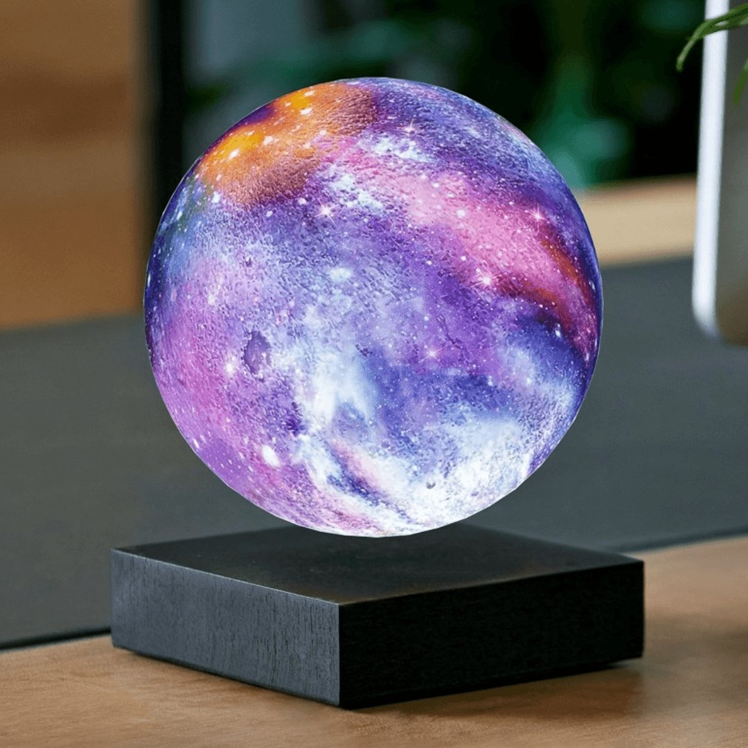 Levitating Galaxy Moon Lamp Magnetic Floating LED Light