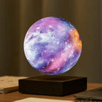 Levitating Galaxy Moon Lamp Magnetic Floating LED Light