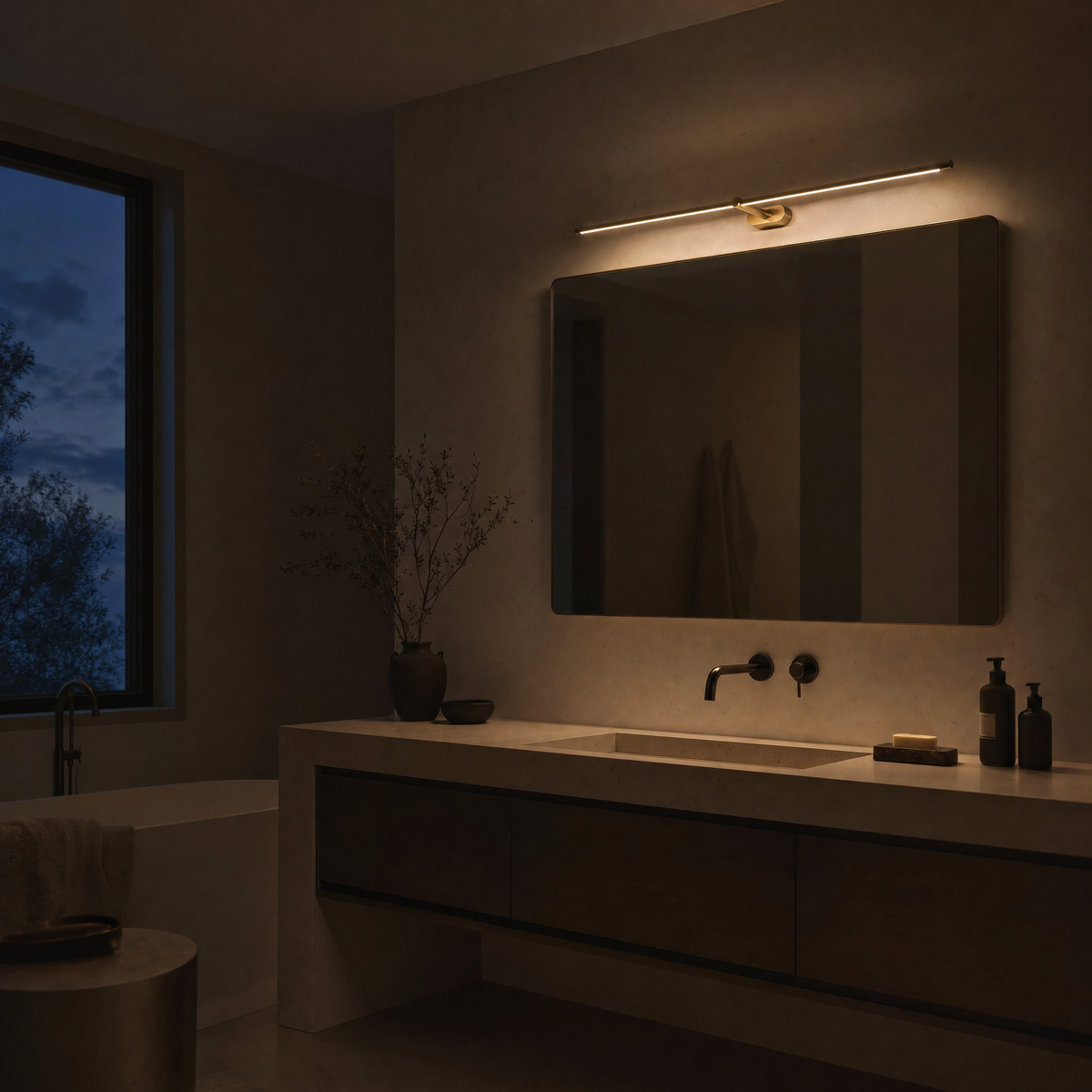 Dimmable version for early mornings