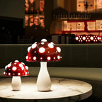 Melita Mushroom Table Lamp Adjustable Warm White LED