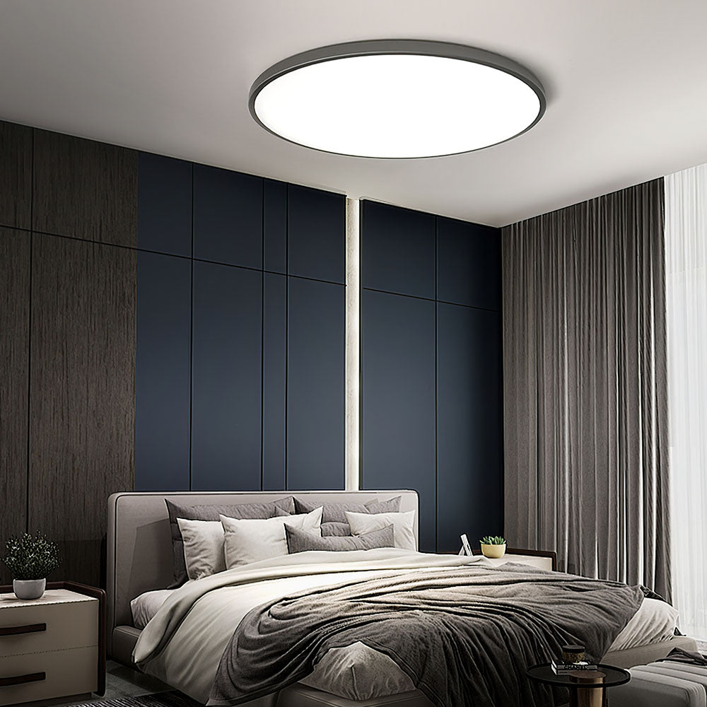 Round LED Ceiling Light Modern Flush Mount Lamp