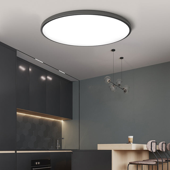 Round LED Ceiling Light Modern Flush Mount Lamp