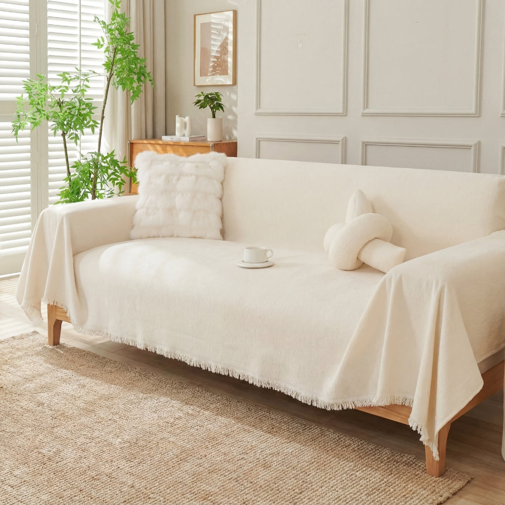 Pure Embrace Geometric Sofa Cover for Quick Modern Style