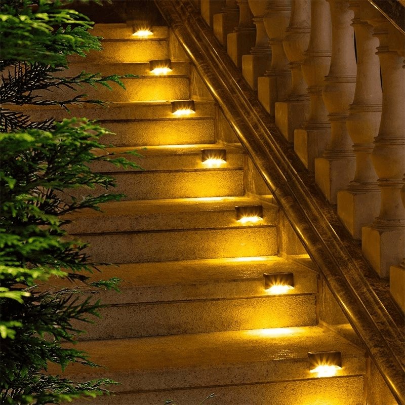 Solar Waterproof Stair Lights Outdoor