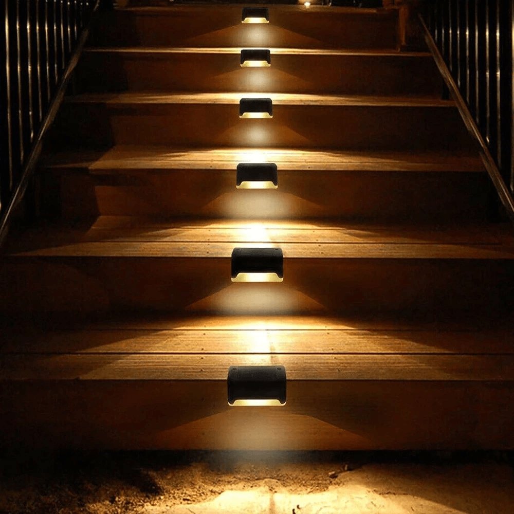 Solar Waterproof Stair Lights Outdoor