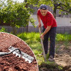 Versatile Handle Rake Heads for Lawn and Garden Work