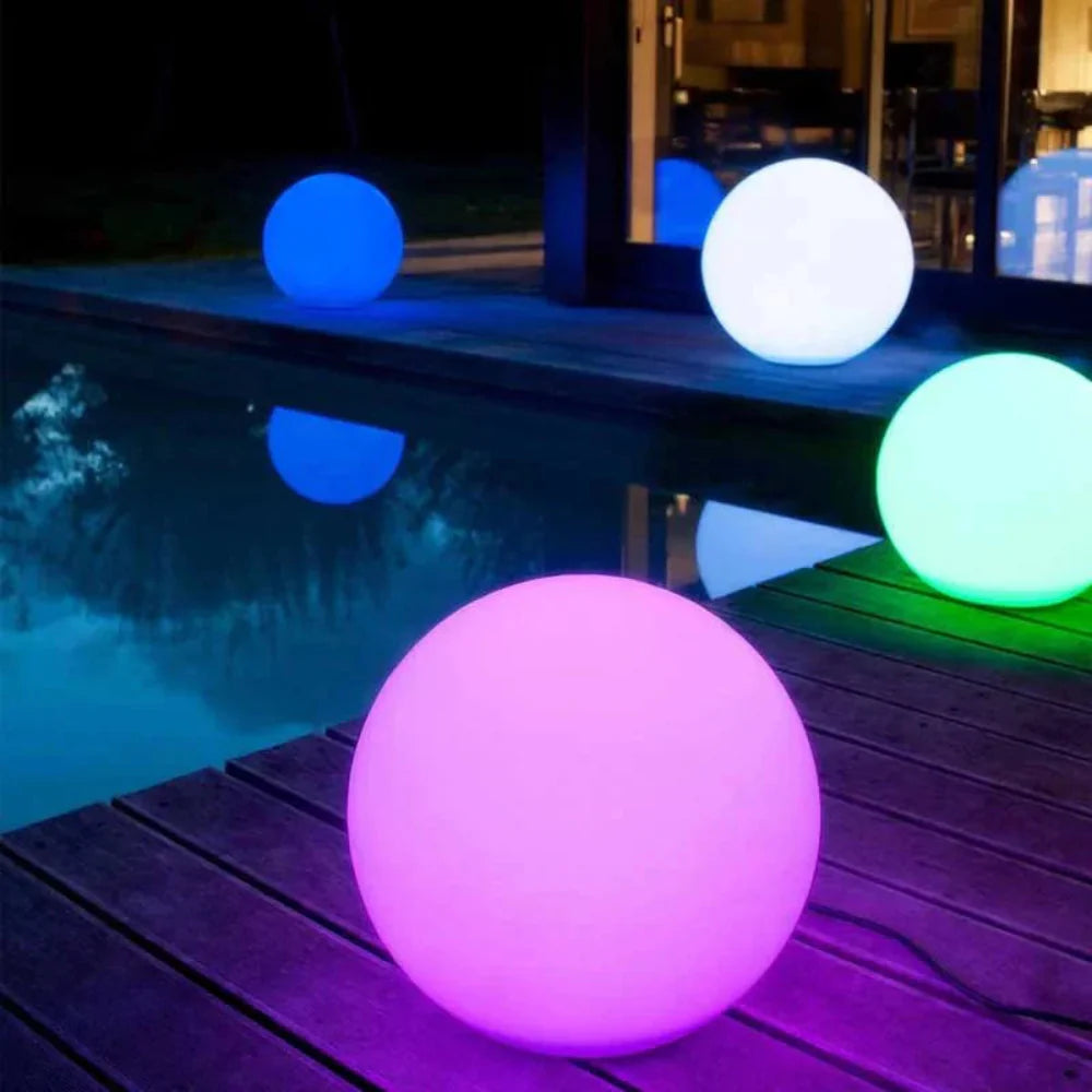 Solar Waterproof Globe Light with Remote Control