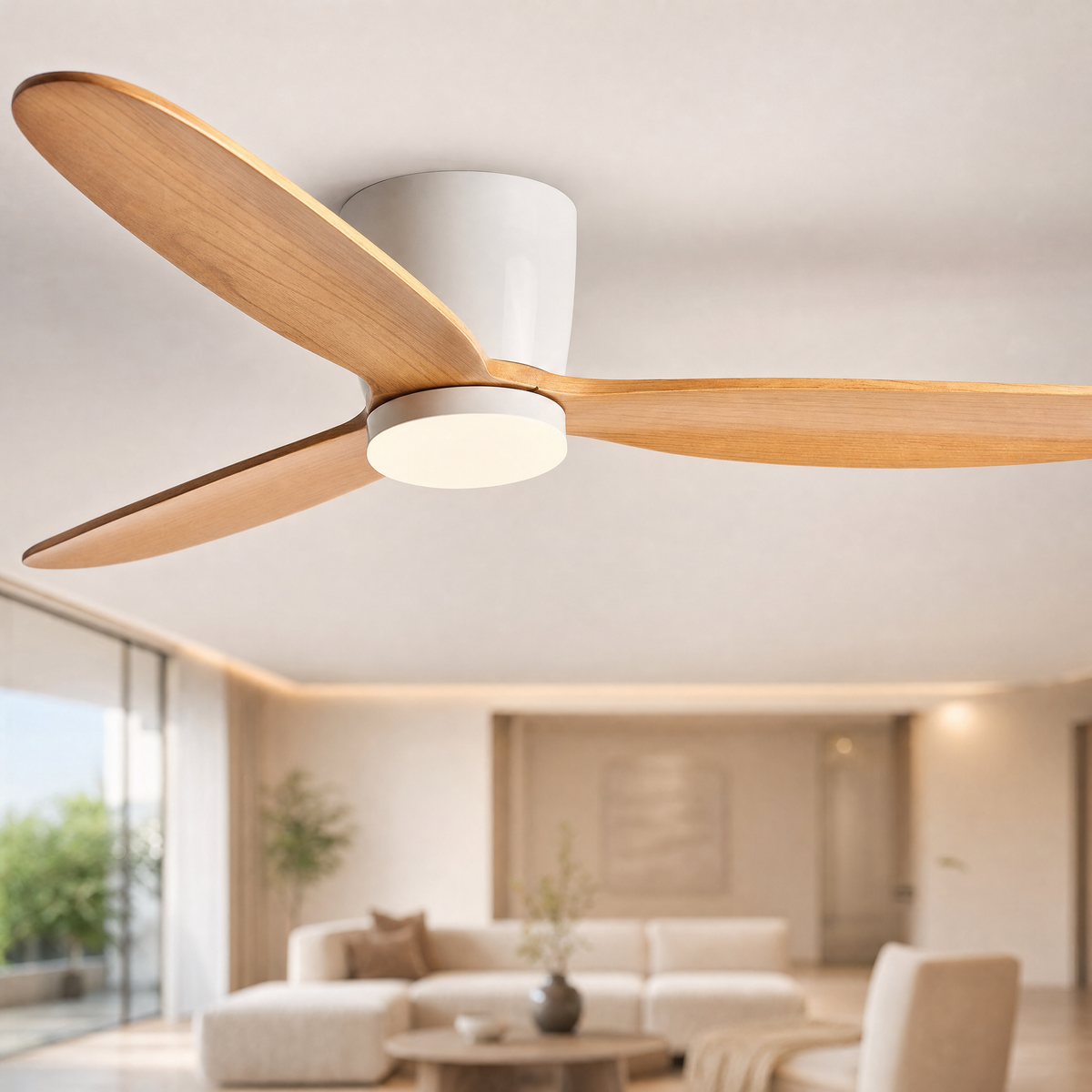 Flush mount that suits 8-foot ceilings